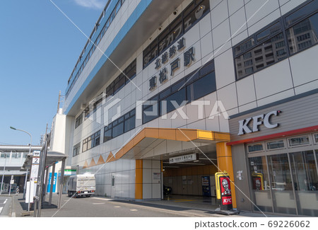 Scenery in front of the station Higashimatsudo Station 69226062