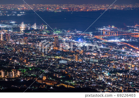 《兵庫縣》九重瀨夜景 69226403