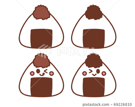 Rice ball_okaka_konbu Rice ball_okaka_konbu 69226810