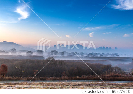 Sejong Hapgang Wetland Morning 69227608