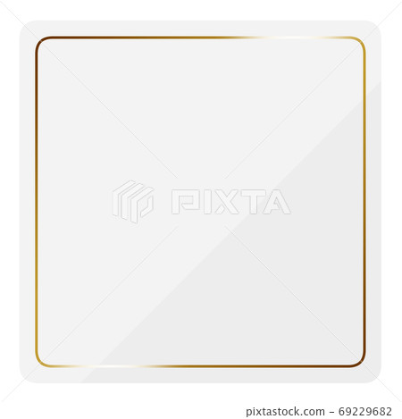 方框白色和金色 方框白色和金色 69229682