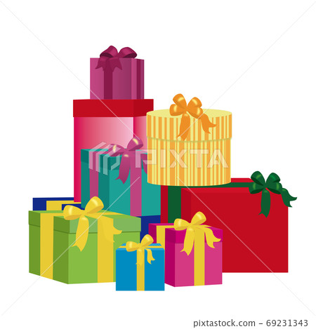 Present box colorful illustration Present box colorful illustration 69231343