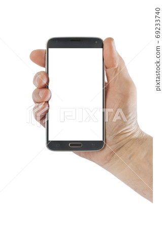 Hand with smartphone Hand with smartphone 69233740