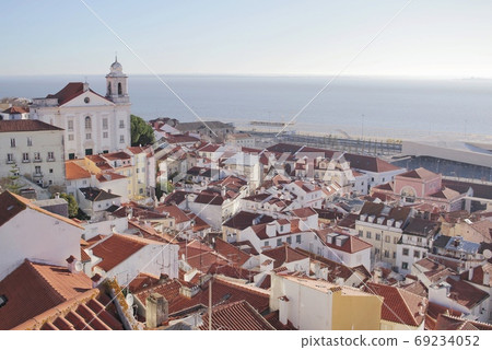View of Lisbon from the observation deck, Portugal View of Lisbon from the observation deck, Portugal 69234052