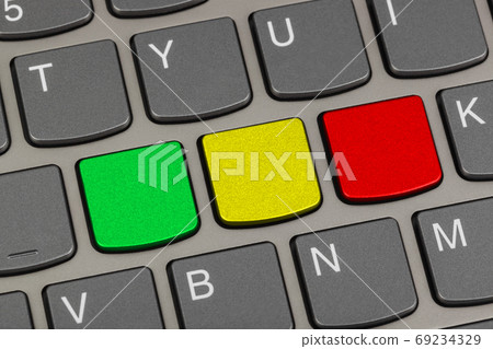 Computer notebook keyboard with blank keys Computer notebook keyboard with blank keys 69234329