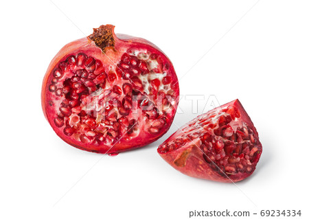Big ripe pomegranate Big ripe pomegranate 69234334