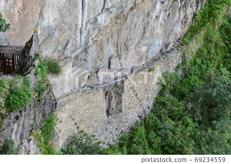 Machu Picchu Inca Bridge Machu Picchu Inca Bridge 69234559