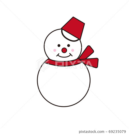 Snowman christmas illustration Snowman christmas illustration 69235079
