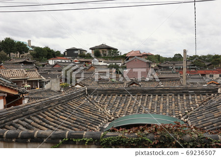 北村韓屋屋頂 69236507