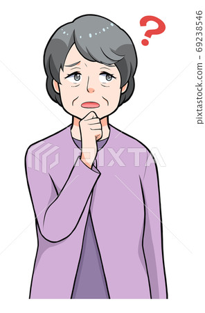 中年婦女不知道姿勢 中年婦女不知道姿勢 69238546