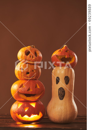 Pumpkins And Gourds Halloween Composition Pumpkins And Gourds Halloween Composition 69239889