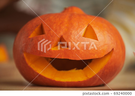 Pumpkin For Halloween Close-up 69240000