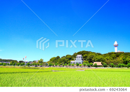 Owariasahi city, landscape of countryside Owariasahi city, landscape of countryside 69243064