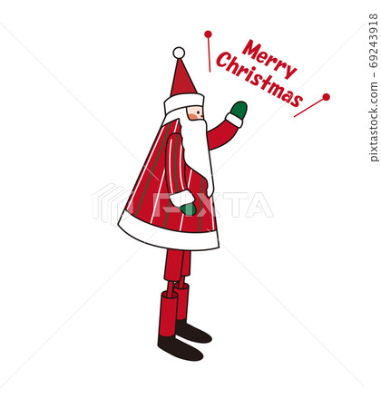 Santa Claus Tin Santa Illustration Santa Claus Tin Santa Illustration 69243918