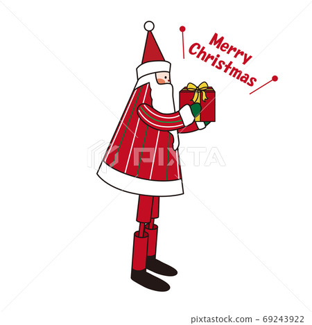 Santa Claus Tin Santa Illustration Santa Claus Tin Santa Illustration 69243922