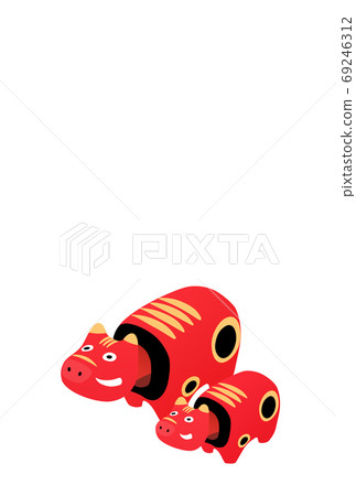 紅寶寶的新年賀卡 69246312