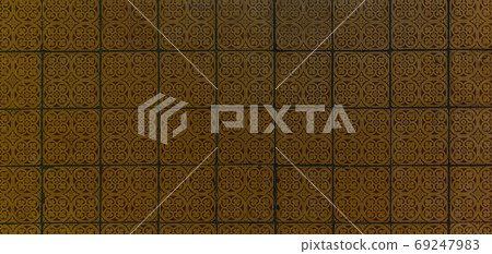 One side of British pavement art 69247983