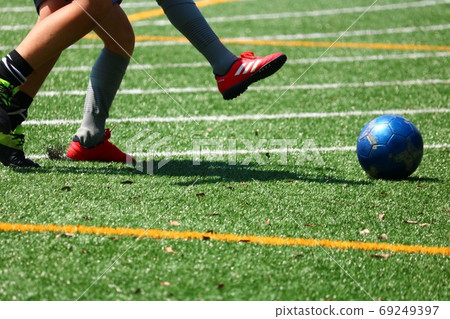 Youth soccer match Youth soccer match 69249397