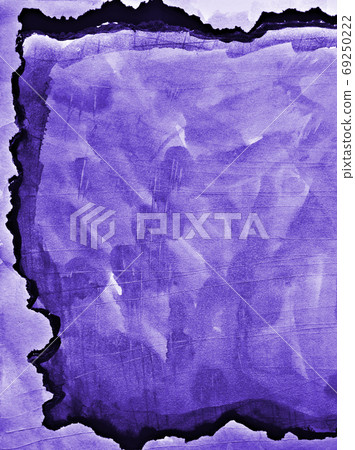 Abstract lilac watercolor on paper texture as background 69250222