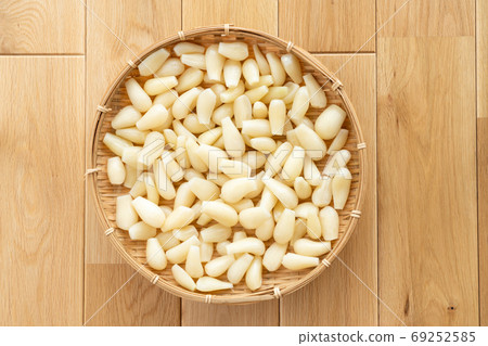 Rakkyo Rakuda (June) Zaru Rakkyo pickles preparation 69252585