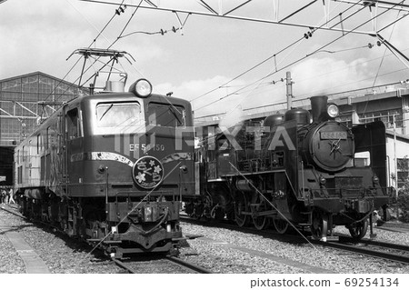 Railroad EF58 Gohachi 150 Igomaru JNR JR Brown Sakura Sakura Small 69254134