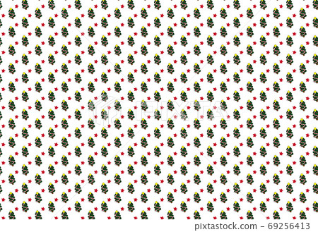 Background material Christmas tree and stars Background material Christmas tree and stars 69256413