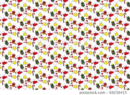 Background material christmas pattern colorful Background material christmas pattern colorful 69256415