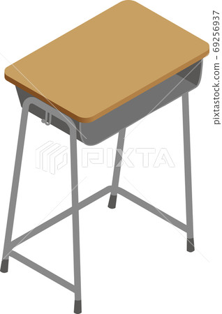 Desks in the classroom - Stock Illustration [69256937] - PIXTA