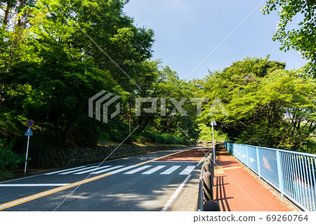 Seiseki Sakuragaoka Climb Irohazaka-dori in the daylight 69260764
