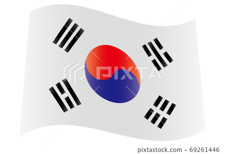 New World Flag 2:3Ver gradation waveform Korea 69261446
