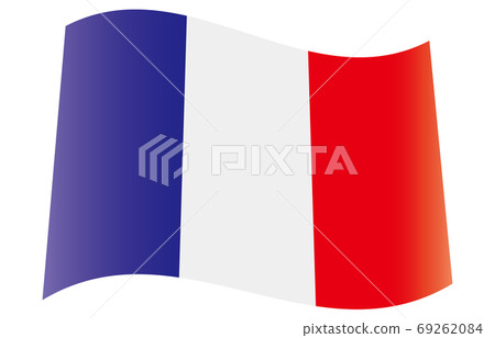 New World Flag 2:3Ver gradation waveform France 69262084