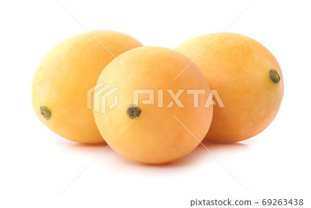 Marian plum fruit isolated on white background Marian plum fruit isolated on white background 69263438