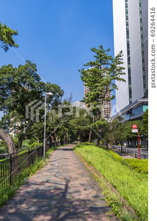 Sotomori Park and Iidabashi Grand Bloom Building Sotomori Park and Iidabashi Grand Bloom Building 69264416