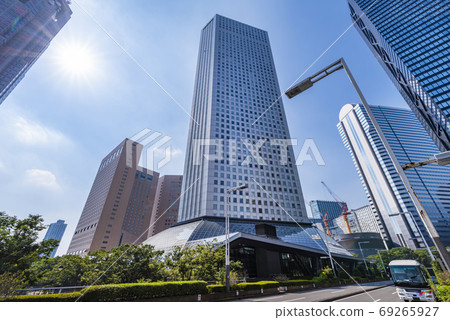 Scenery of skyscrapers in Nishi Shinjuku Scenery of skyscrapers in Nishi Shinjuku 69265927