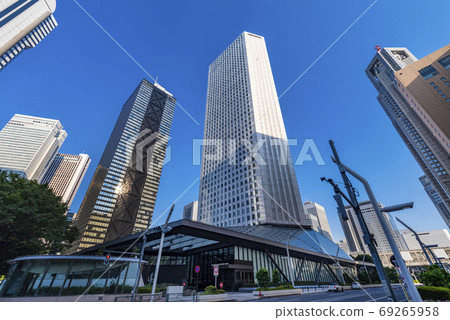 Scenery of skyscrapers in Nishi Shinjuku 69265958