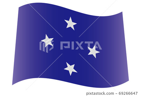 New World Flag 2：3Ver灰度波形密克羅尼西亞 69266647