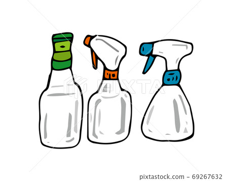 Three spray bottles 69267632