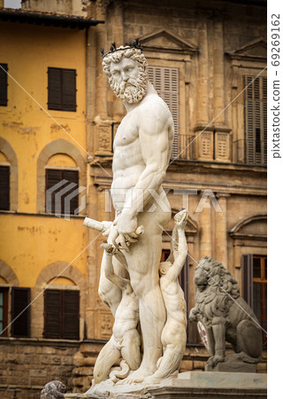 Fountain of Neptune - Piazza della Signoria Tuscany Italy Fountain of Neptune - Piazza della Signoria Tuscany Italy 69269162