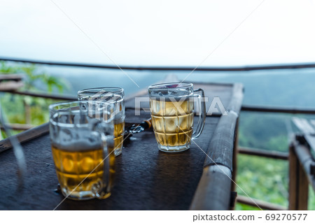 Beer in a glass Beer glasses in the shop Beer in a glass Beer glasses in the shop 69270577