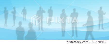 Business team people employee human resources office global silhouette background jpeg image wallpaper material 69270962