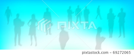 Business social people employee human resources global silhouette background wallpaper jpeg image material 69272065