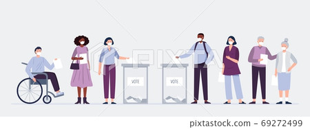 Election during a pandemic. 69272499