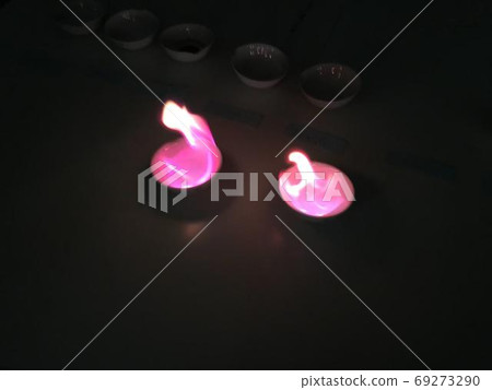 Flame reaction Flame reaction 69273290