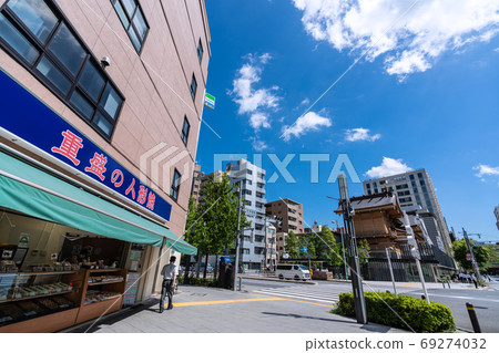 Suitengu在日本東京的城市景觀 Suitengu在日本東京的城市景觀 69274032