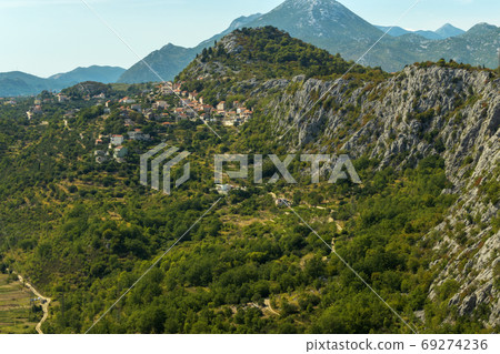 One of the villages in Cetina valley in Dalmatia One of the villages in Cetina valley in Dalmatia 69274236