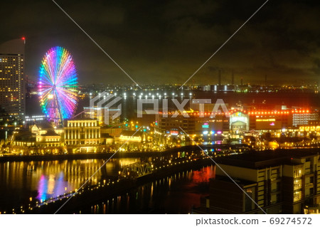 Night view of Minato Mirai Night view of Minato Mirai 69274572