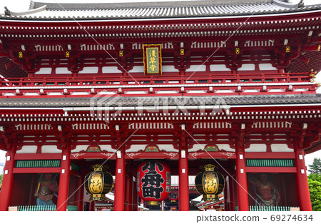Senso-ji Temple Hokuramon Senso-ji Temple Hokuramon 69274634