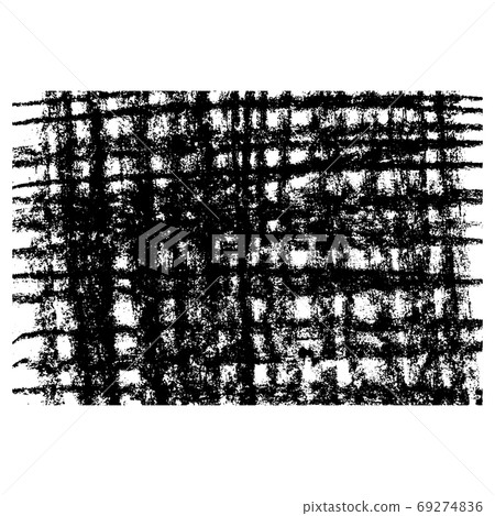 Grunge chalk distressed texture. Abstract striped grid background. Vector illustration. Grunge chalk distressed texture. Abstract striped grid background. Vector illustration. 69274836