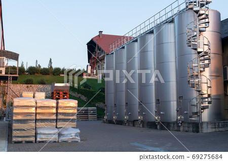 Wine storages in Chateau Vartely, Orhei, Moldova 69275684