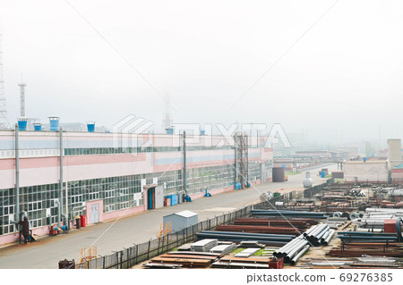Industrial landscape. Panoramic view Industrial landscape. Panoramic view 69276385